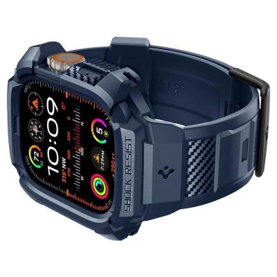 19. Etui Spigen Rugged Armor Pro na Apple Watch Ultra 1 / 2 (49 mm) - granatowe