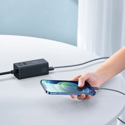 11. Baseus kabel do iPhone USB - Lightning 2m, 2,4A szary (CALD000516)