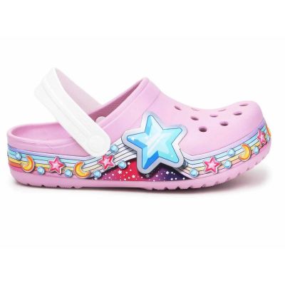 7. Klapki Crocs FL Star Band Clog Jr 207075-6GD