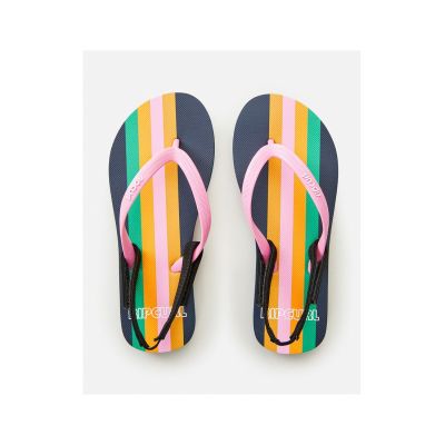 6. Japonki dziewczęce RIP CURL Surf Revival Stripe Girl niebieski