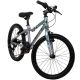 4. Rower Huffy Literide Alu 20” srebrno-turkusowy (23005W)