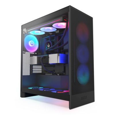 NZXT OBUDOWA H7 FLOW RGB MIDI TOWER Z OKNEM CZARNA (2024)