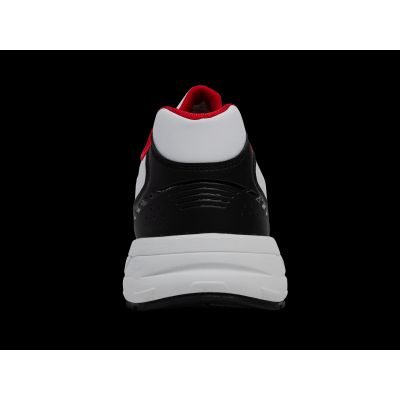 4. Sneakersy K-swiss FARIO LTH WHITE/BLACK/MARS RED-M (04778-122-M)