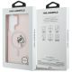 8. Etui Karl Lagerfeld IML Peekaboo Choupette MagSafe na Samsung Galaxy S26 Ultra - różowe