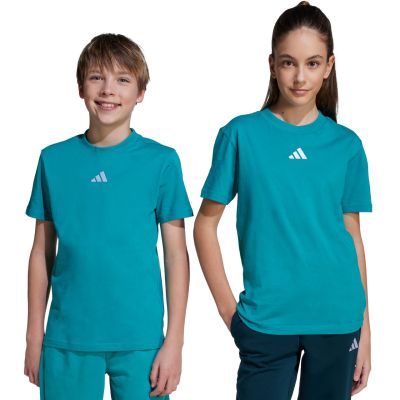 7. Koszulka dla dzieci adidas Essentials Tee 160 zielona JW0005