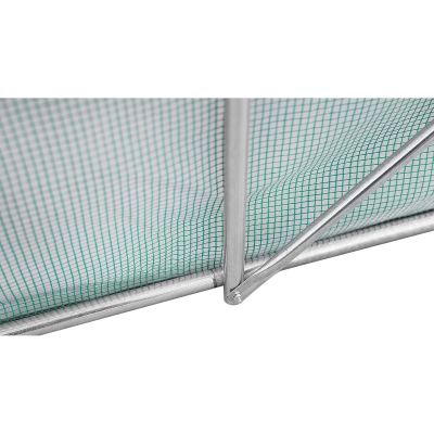 4. SZKLARNIA TUNEL OGRODOWY 300x600x200CM PE KONSTRUKCJA STAL ZIELONY