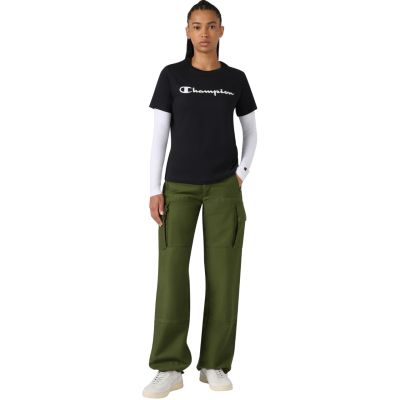 5. Koszulka damska Champion Short Sleeve czarna 118428 KK001