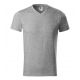 3. Koszulka Malfini Heavy V-neck M MLI-11112 ciemnoszary melanż