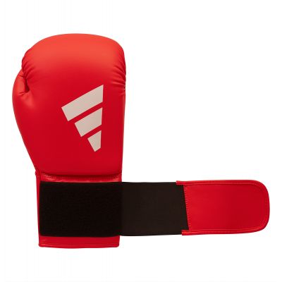 16. Rękawice boskerskie skórzane Adidas SPEED 175 czerwone