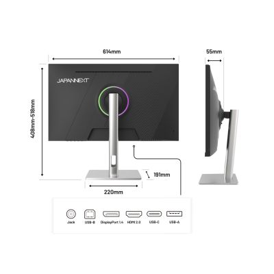 25. Monitor JAPANNEXT 68,5 cm JN-IPS275K-HSPC9 16:9 HDMI/DP 5K
