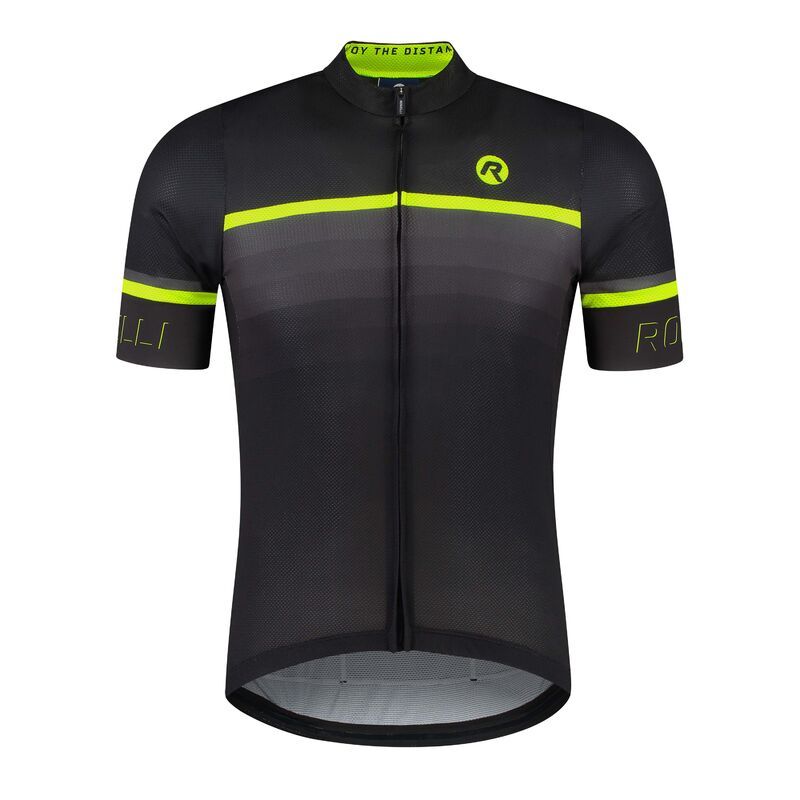 Rogelli koszulka HERO II czarny-fluor 4XL