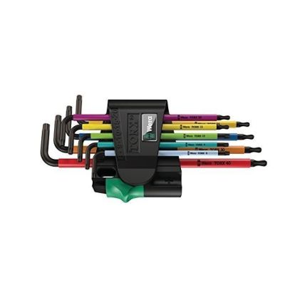 10. Klucz zestaw Torx WERA 9-częściowy