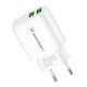 3. Ładowarka sieciowa Wozinsky CUWCW 2,4A 2 x USB-A - biała
