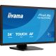 8. iiyama ProLite T2452MSC-B2 monitor komputerowy 61 cm (24") 1920 x 1080 px Full HD Ekran dotykowy Czarny