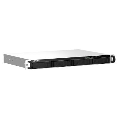 6. Qnap TS-464eU-8G, 1U, 4 x 2.5"/3.5" SATA , Intel Celeron N5105/N5095 4C/4T, 8GB RAM onboard (not expandable), 2 x 2.5GbE, Single PSU (not upgradeable to RP)