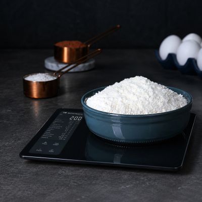 6. Waga kuchenna Wozinsky WIK-16 inteligentna z wyświetlaczem cyfrowym Bluetooth aplikacja - czarna