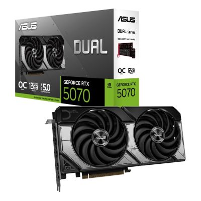 16. Karta graf. ASUS DUAL RTX 5070 12GB OC