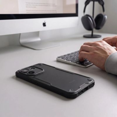 4. Etui Tech-Protect Rugged Shield na Xiaomi Redmi Note 17 Pro Max 5G - czarne matowe