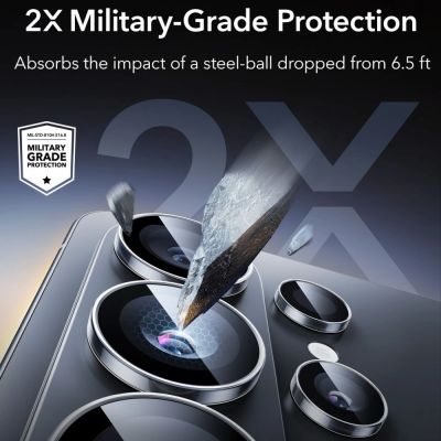 4. Osłona aparatu ESR Armorite Camera Protector na Samsung Galaxy S26 Ultra