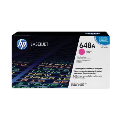 2. HP 648A oryginalny wkład z purpurowym tonerem LaserJet