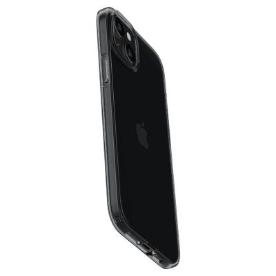 4. Etui Spigen Crystal Flex na iPhone 15 Plus - szaro-przezroczyste