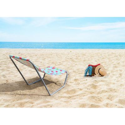 20. LEŻAK OGRODOWO - PLAŻOWY SKŁADANY I TORBA FRUIT MELON