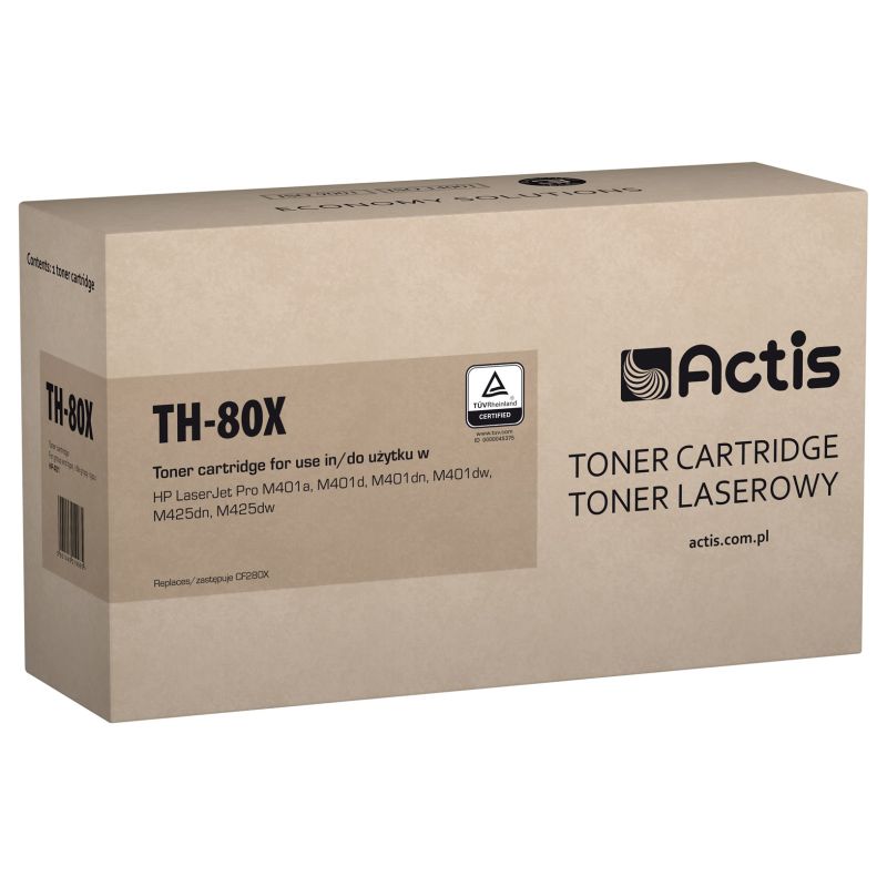 Actis TH-80X Toner (zamiennik HP 80X CF280X; Standard; 6900 stron; czarny)