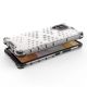 7. Honeycomb etui pancerny pokrowiec z żelową ramką Samsung Galaxy A42 5G zielony