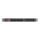 2. Listwa zasilająca Lanberg  PDU-04E04I-0200-BK (2m; kolor czarny)