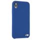 5. Etui BMW Silicone M Collection na iPhone Xr - niebieske