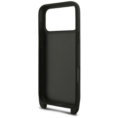 8. Etui Karl Lagerfeld Saffiano Karl&Choupette Metal Pin CBDY Strap na iPhone 18 Pro Max / 17 Pro Max - czarne