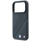 6. Etui BMW M Tire Track with Silver Line MagSafe na iPhone 18 Pro Max / 17 Pro Max - grafitowe