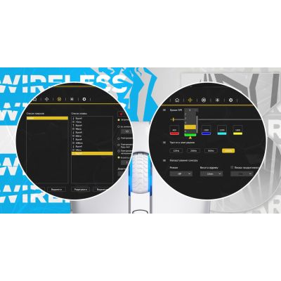 14. HATOR Pulsar 3 Wireless myszka Gaming Oburęczny RF Wireless + Bluetooth + USB Type-C Optyczny 12000 DPI