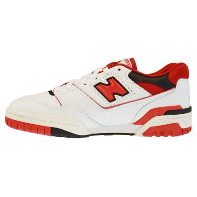 2. Buty Lifestylowe Sneakersy New Balance 550 White Red - BB550SE1