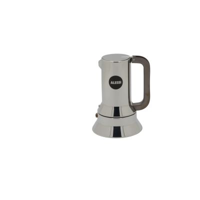 5. Alessi 9090/3 Ekspres do kawy 3 filiżanki do indukcji ze stali nierdzewnej
