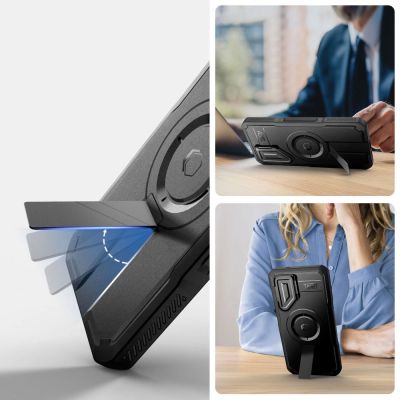 3. Etui Tech-Protect Kevlar MagSafe+ na Samsung Galaxy S25 - czarne