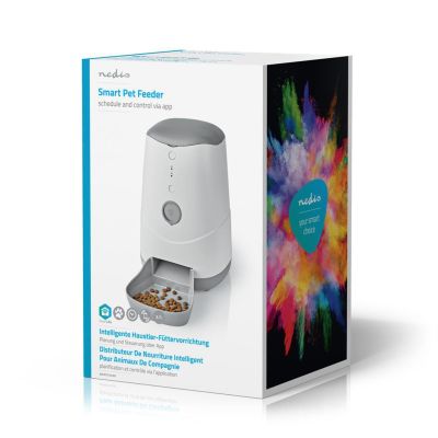8. Dystrybutor żywności dla zwierząt Nedis WIFIPET10CWT 3.7L Wi-Fi