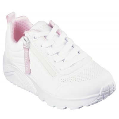 6. Buty Skechers Uno Lite - Easy Zip Jr 310387L WHT