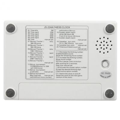 4. Zegar szachowy Smj JS-224A