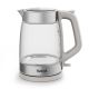 Tefal Glass Kettle KI605B30 czajnik elektryczny 1,7 l 2200 W Szary, Srebrny, Przezroczysty