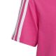 10. Koszulka adidas Essentials 3-Stripes Cotton Loose Fit Boyfriend Tee Jr IC3639