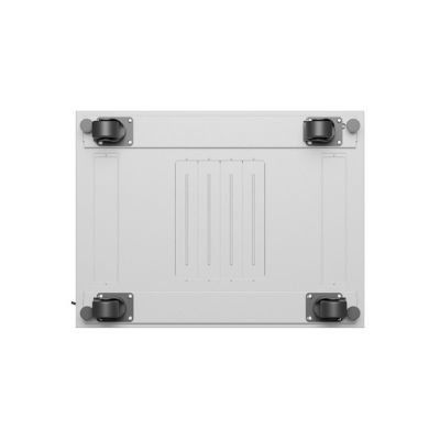 3. Szafa instalacyjna rack stojąca 19" 15U 600x800 szara drzwi szklane LCD Lanberg (Flat Pack) V2