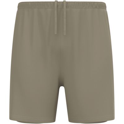 2. Spodenki męskie Odlo ESSENTIAL 6 INCH 2-in-1 short beżowe