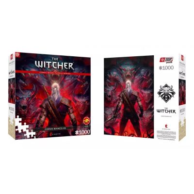 6. Puzzle Good Loot: The Witcher - Corvo Bianco, 1000 elementów