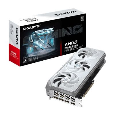 23. Karta graficzna Gigabyte Radeon RX 9070 XT GAMING OC ICE 16G