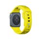 10. Pasek silikonowy 3mk Silicone Watch Strap do Apple Watch 38 / 40 / 41 mm - żółty