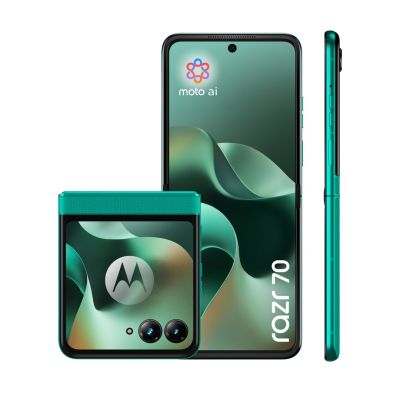 4. Motorola Razr 70 5G 256 GB Sporting Green