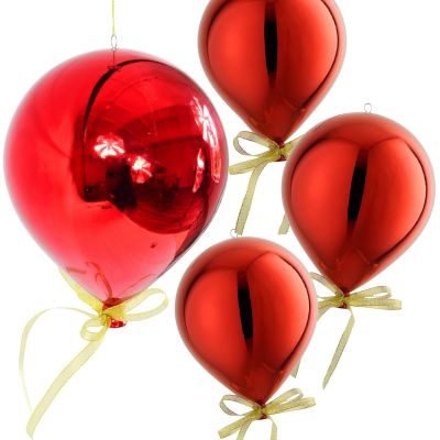 BOMBKA FORMÓWKA PLASTIKOWA BEZPIECZNA BALON ŚR 15CM - CZERWONY