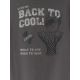 6. T-shirt loose z nadrukiem chłopięcy 4F 4FJRAW26TTSHM4529-25S