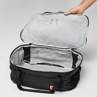 9. Fjällräven High Coast Duffel 36 sportowa torba 36 l Poliamidowy Czarny